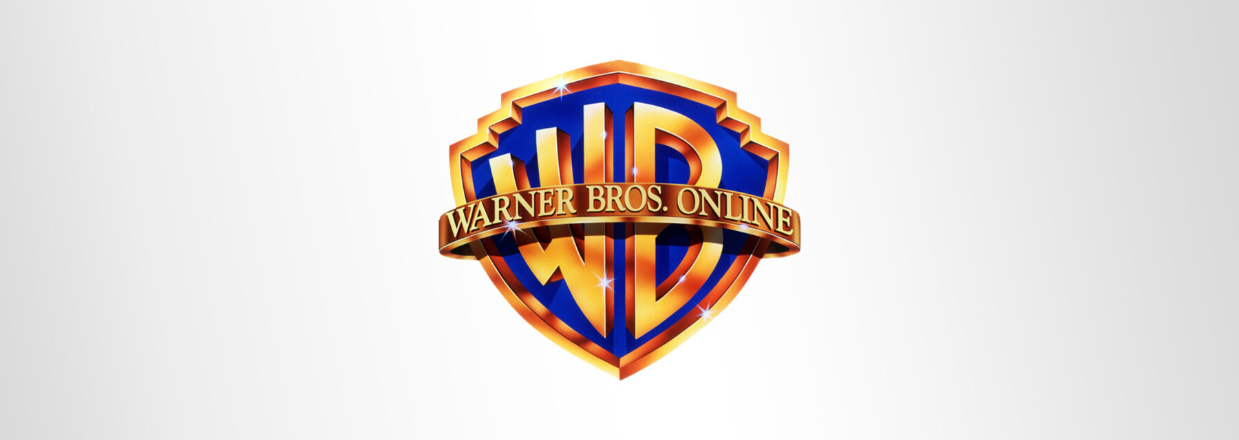Warner Bros. Online logo in gold and blue.