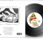 Hiding Places by billy woods & Kenny Seigel. Back Cover. Label Artwork by M.Musgrove @gradeb. Design and Layout by Patric Mersman.